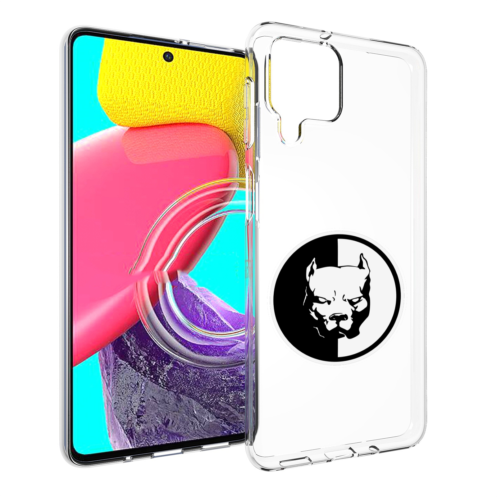 

Чехол Mypads Смотра Мужской Для Samsung Galaxy M53 (Sm-M536), Прозрачный, Tocco
