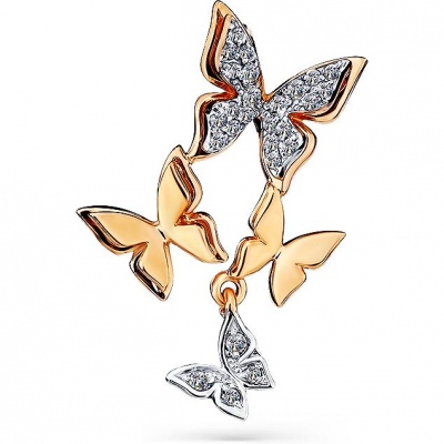 

Подвеска из красного золота с 26 фианитами Master Brilliant 003-0224-0001-011, 003-0224-0001-011