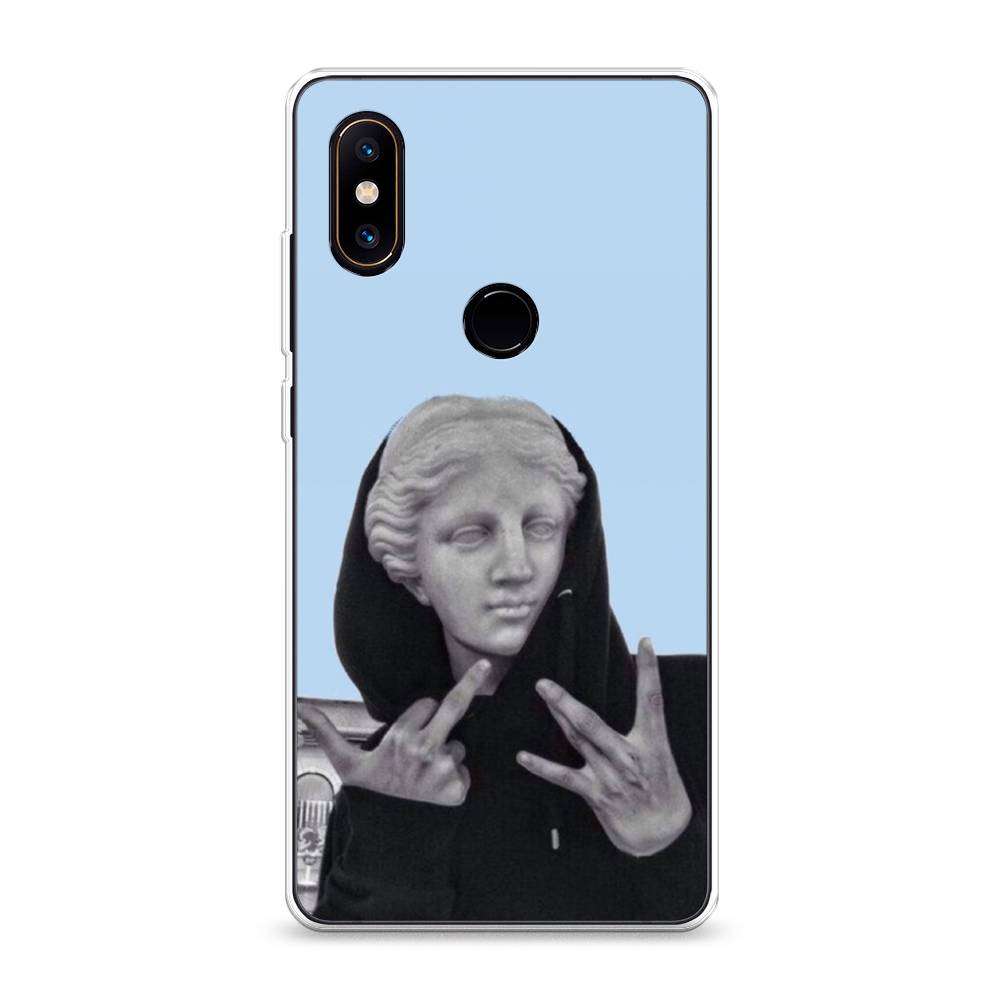 

Чехол Awog на Xiaomi Mi Mix 2S "SWAG статуя", Разноцветный, 33450-9