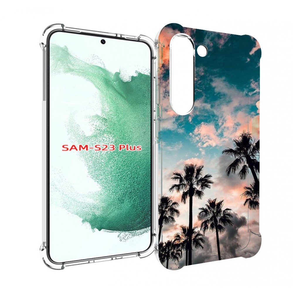 

Чехол MyPads небо-с-пальмами для Samsung Galaxy S23 Plus +, Прозрачный, Tocco