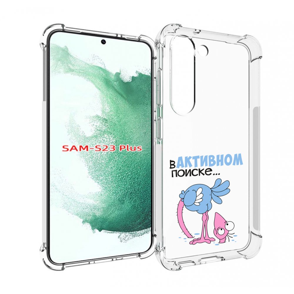 

Чехол MyPads в активном поиске для Samsung Galaxy S23 Plus +, Прозрачный, Tocco