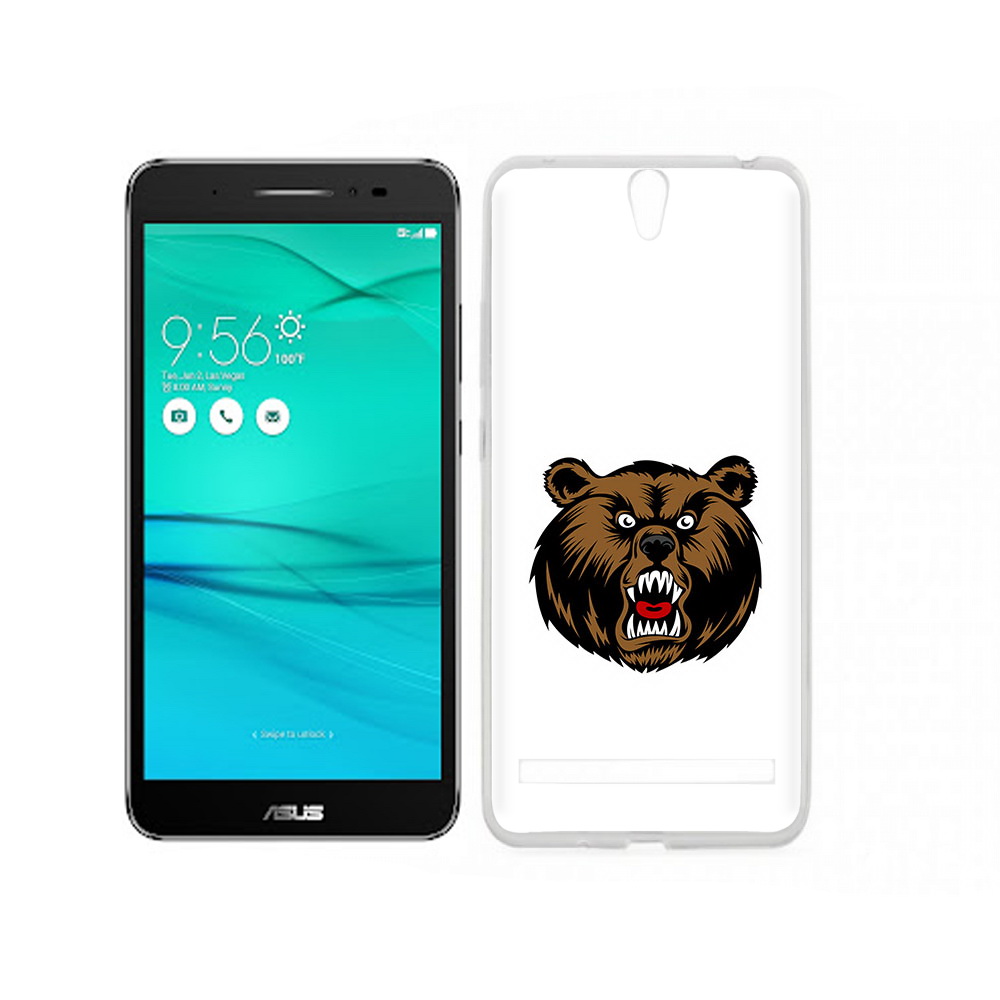 

Чехол MyPads Tocco для Asus ZenFone Go (ZB690KG) бурый, Прозрачный, Tocco