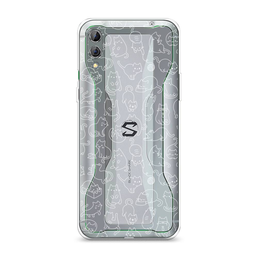 

Чехол Awog на Xiaomi Black Shark 2/2 Pro "Шкодливые котики", Разноцветный, 36350-2