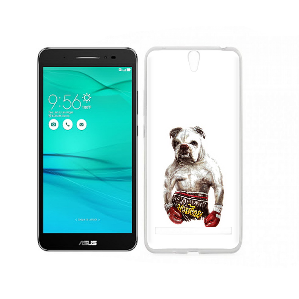 

Чехол MyPads Tocco для Asus ZenFone Go (ZB690KG) боксер, Прозрачный, Tocco