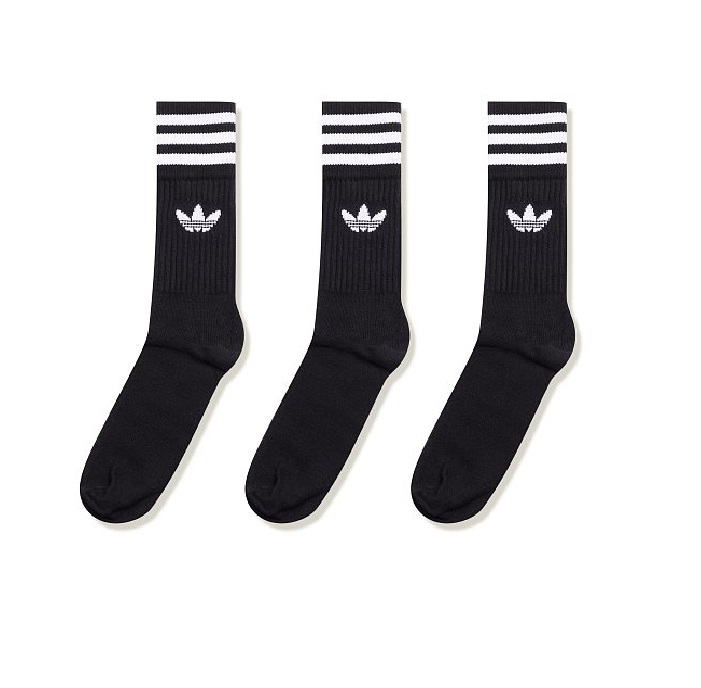 

Комлпект носков унисекс Adidas S21490 черный 46, S21490
