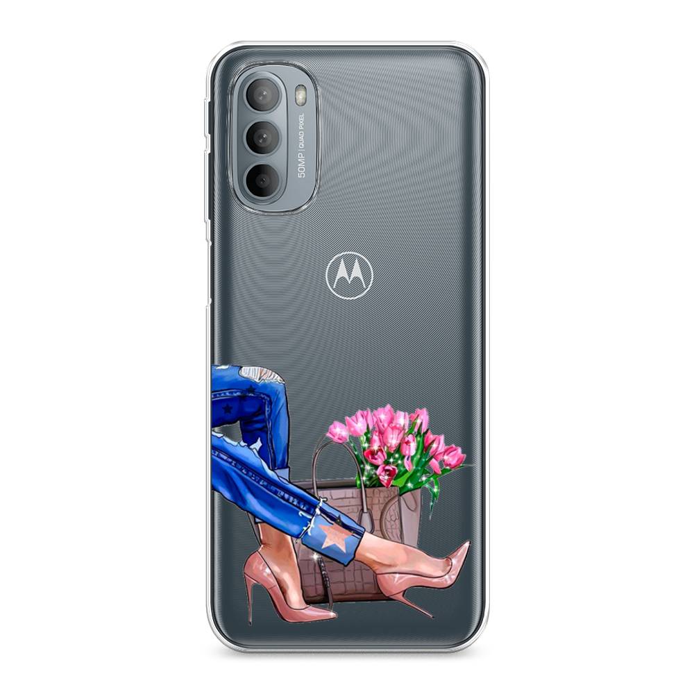 

Чехол Awog на Motorola Moto G31/G41 "Каблучки", Разноцветный, 241850-7