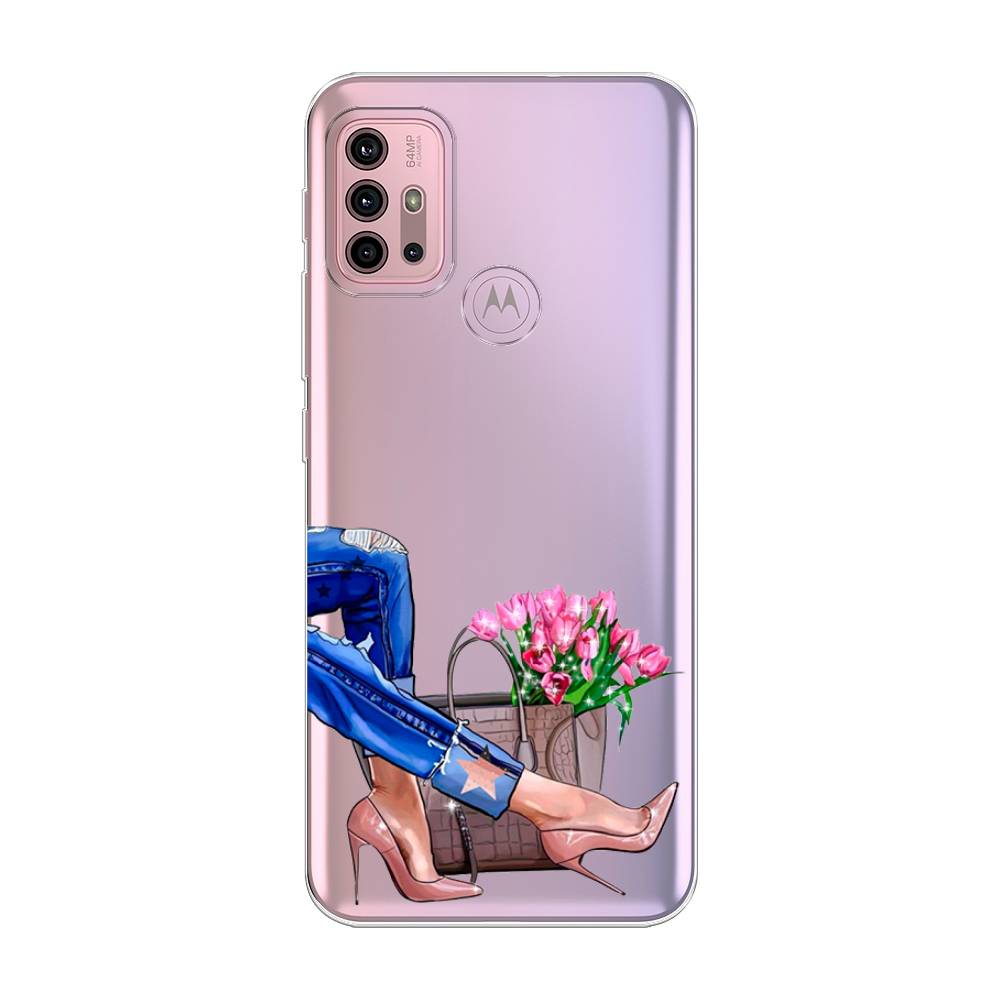 

Чехол Awog на Lenovo K13 Note/Motorola Moto G10/G20/G30 "Каблучки", Разноцветный, 242350-7