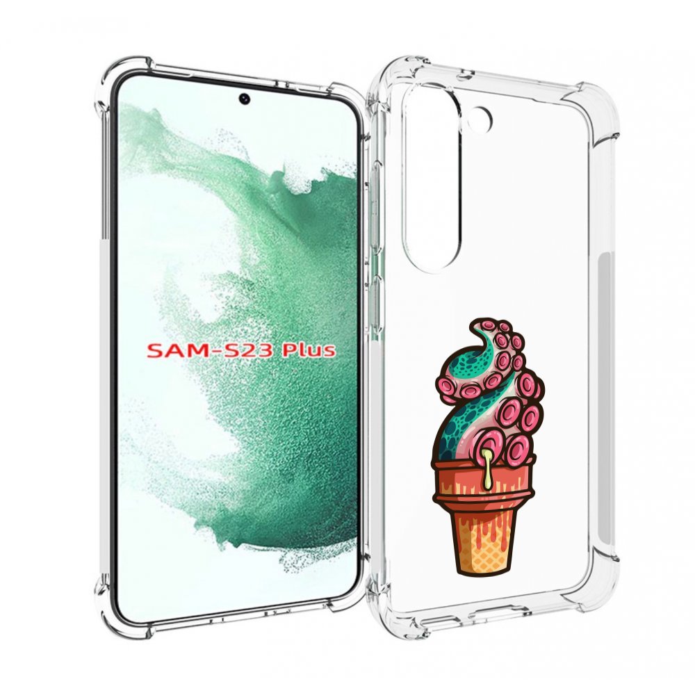 

Чехол MyPads мороженное для Samsung Galaxy S23 Plus +, Прозрачный, Tocco