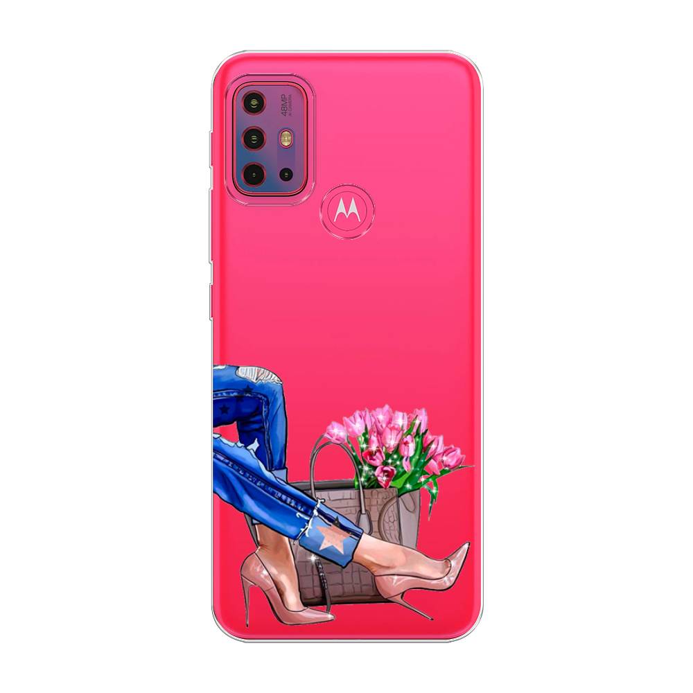 

Чехол Awog на Lenovo K13 Note/Motorola Moto G10/G20/G30 "Каблучки", Разноцветный, 242250-7