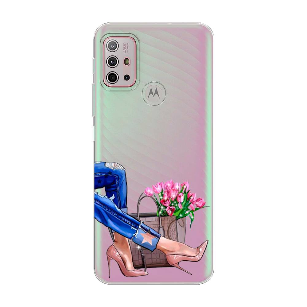 

Чехол Awog на Lenovo K13 Note/Motorola Moto G10/G20/G30 "Каблучки", Разноцветный, 242150-7