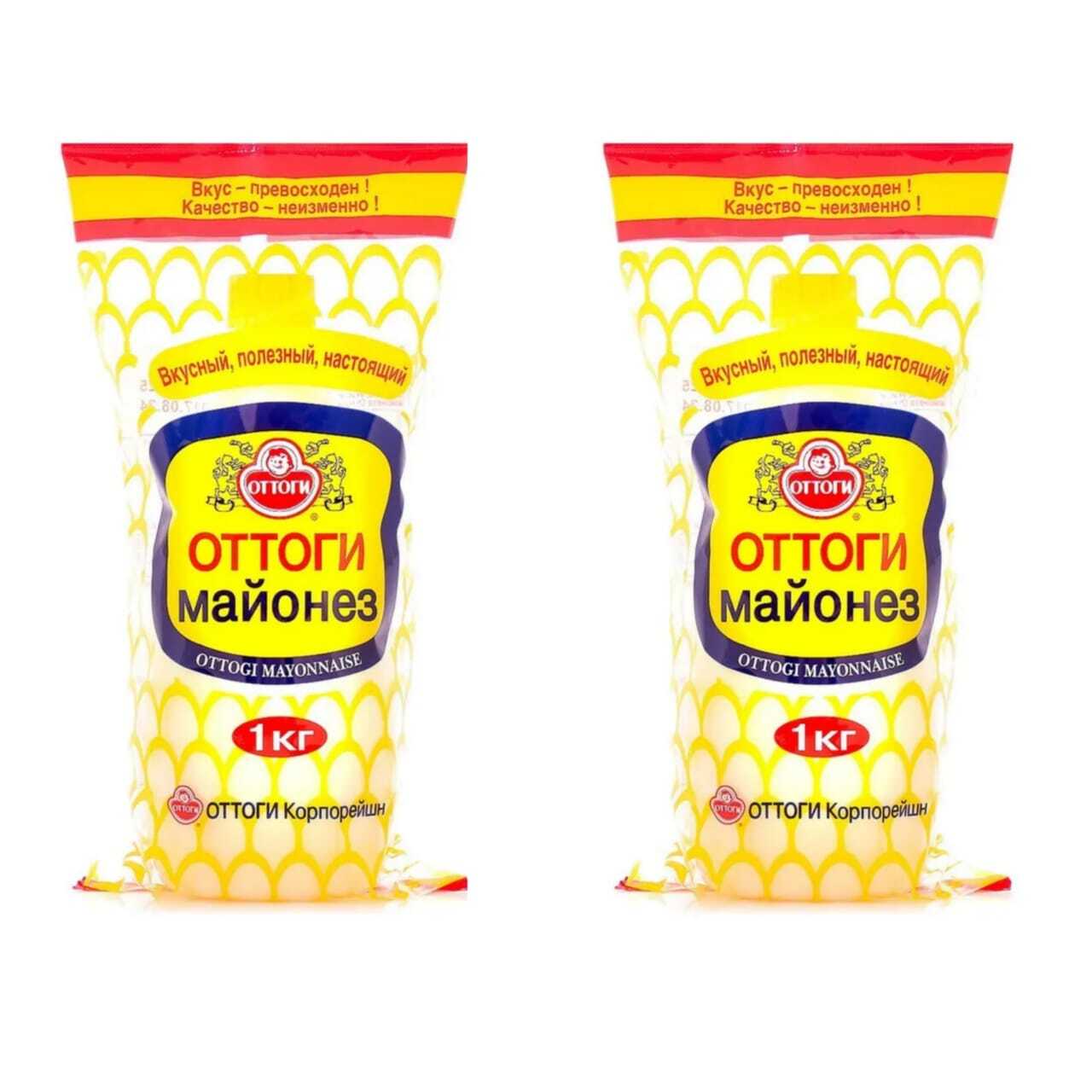 Майонез Ottogi Mayonnaise Оттоги, 1 кг х 2 шт