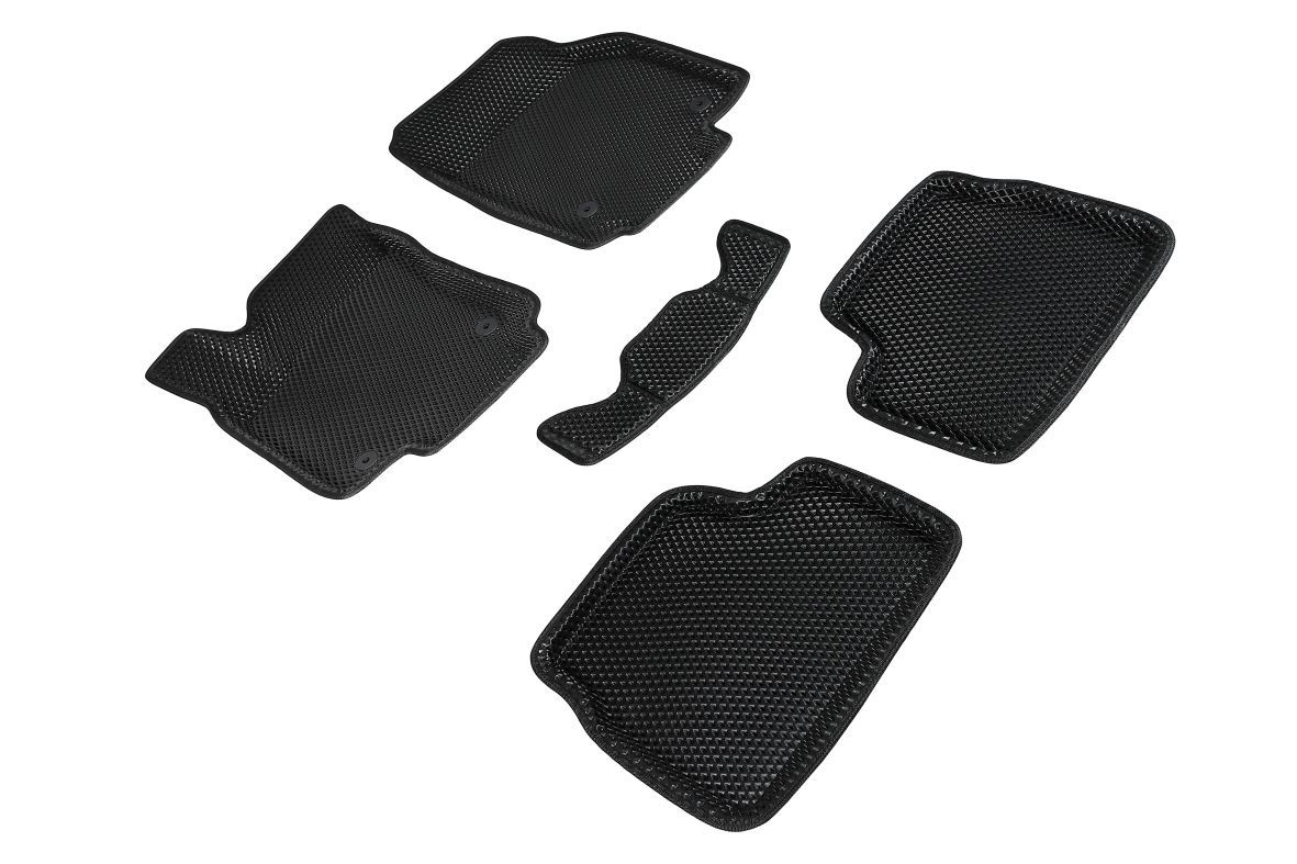 

Коврики EVA 3D ромб Seintex для Opel Astra H 2004-2015 (sedan, wagon, hatchback) (черные,