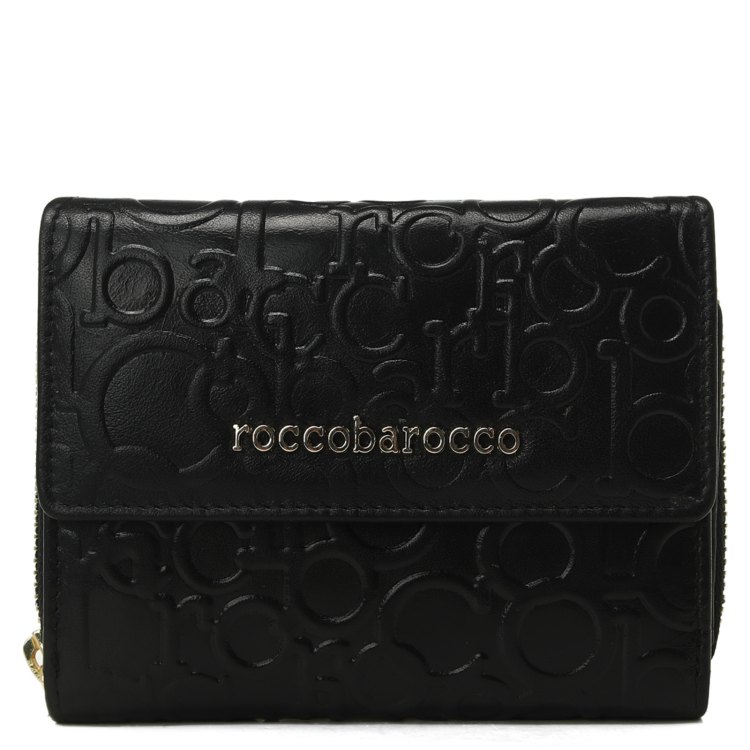 

Кошелек женский Roccobarocco RBR000P0802 черный, RBR000P0802