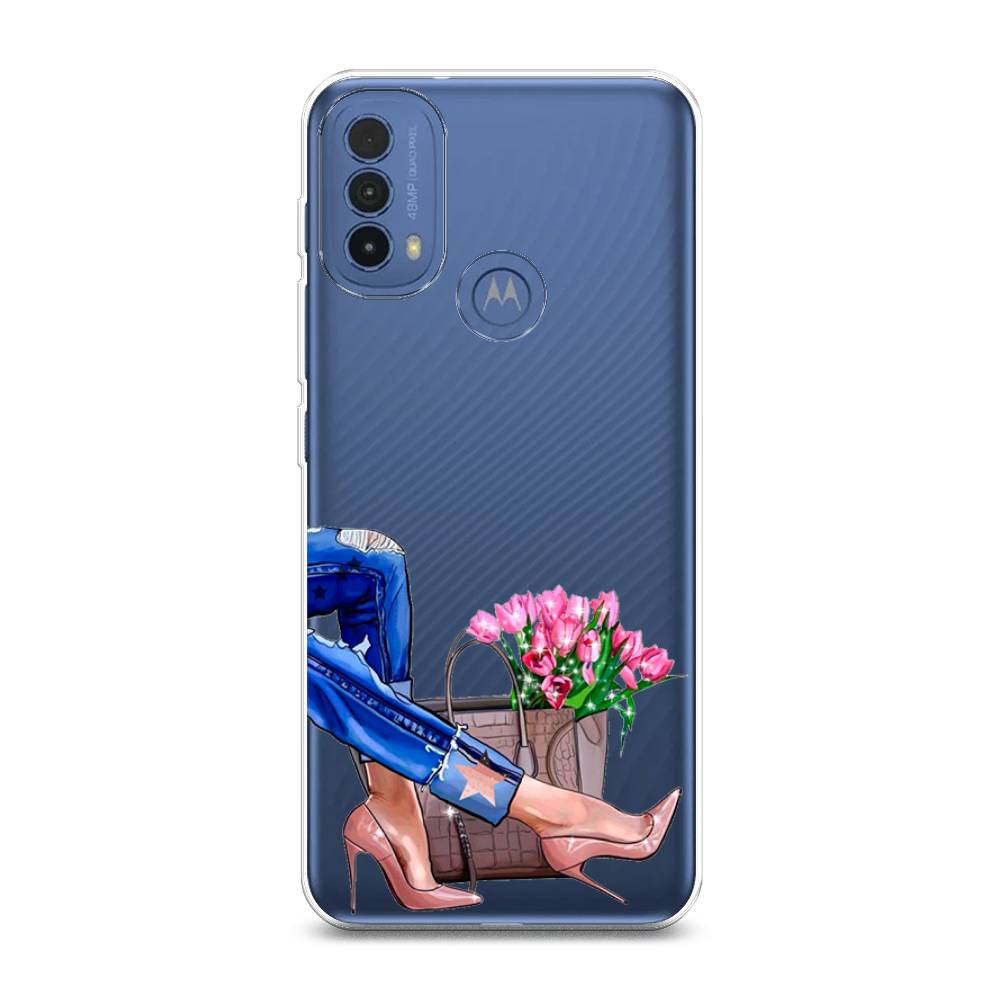 

Чехол Awog на Lenovo K14 Plus/Motorola Moto E20/E30/E40 "Каблучки", Разноцветный, 243550-7
