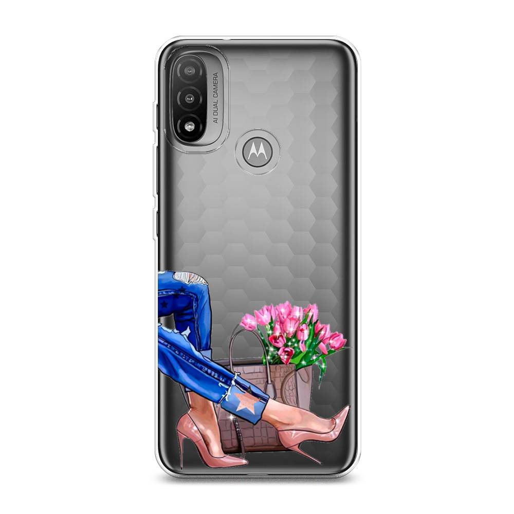 

Чехол Awog на Lenovo K14 Plus/Motorola Moto E20/E30/E40 "Каблучки", Разноцветный, 243450-7