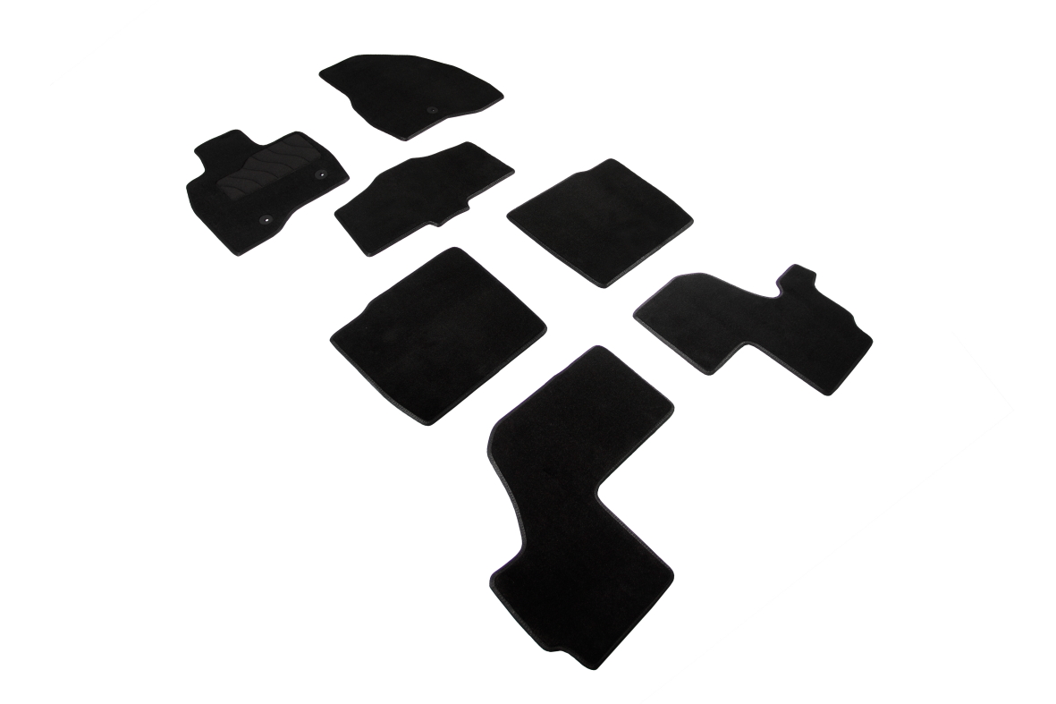 

Ворсовые LUX коврики в салон Seintex для Ford Explorer V 15 (V3,5) 2010-2015 (черные, 9427