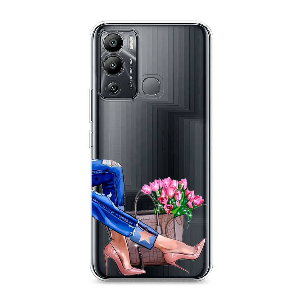 

Чехол Awog на Infinix Hot 12i "Каблучки", Разноцветный, 3101250-7