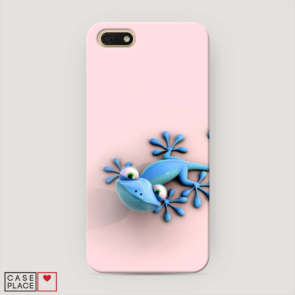 

Чехол Awog "Голубая ящерка" для Huawei Y5 2018, 65920-1