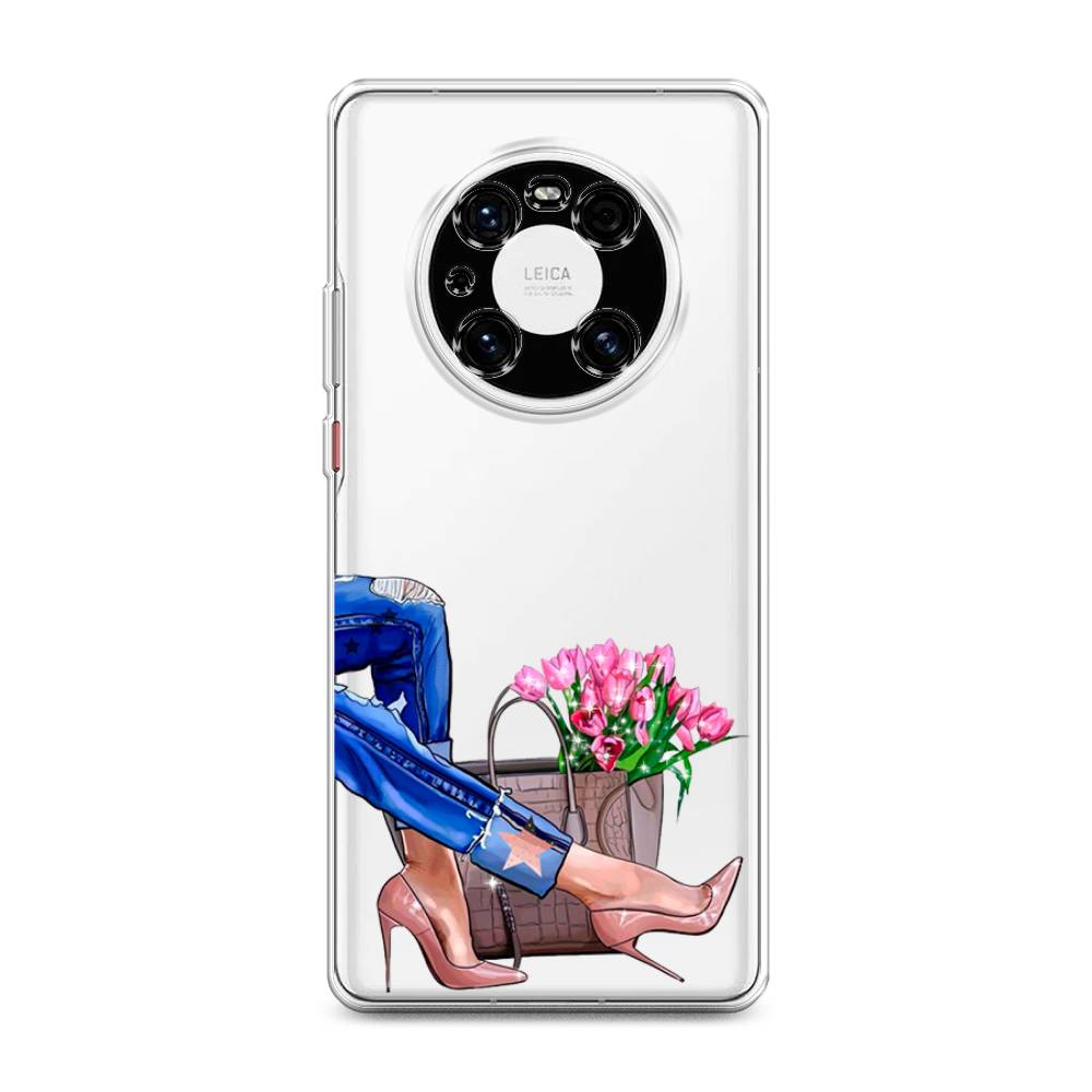 

Чехол Awog на Huawei Mate 40E Pro "Каблучки", Разноцветный, 6107550-7