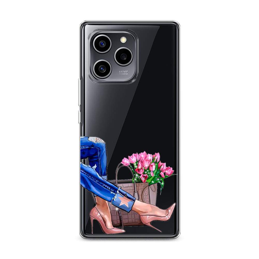 

Чехол Awog на Honor 60 SE "Каблучки", Разноцветный, 6108050-7