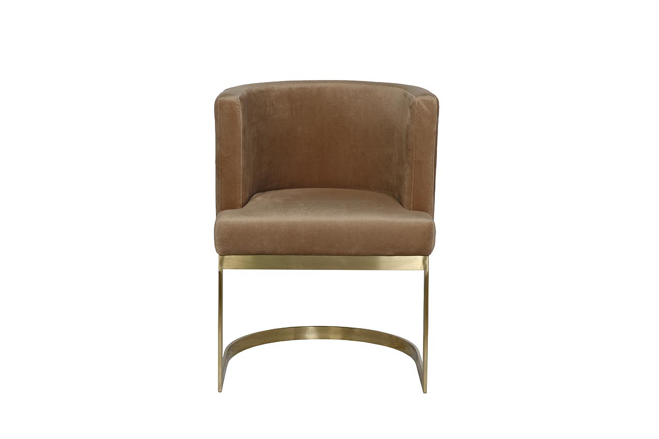

Стул Garda Decor 76AR-612GOLD-LBR, 76AR-612GOLD-LBR Light/Brown