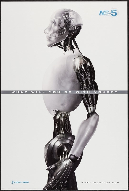 

Постер к фильму "Я, робот" (I, Robot) 50x70 см