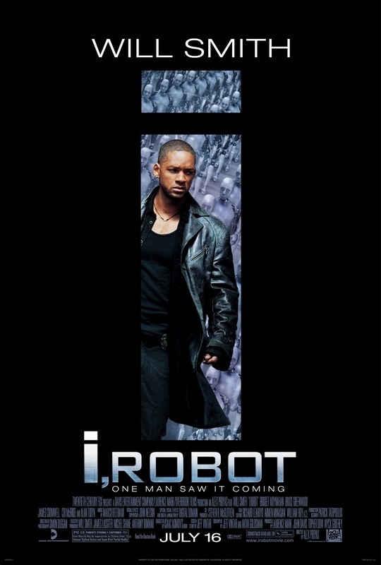 

Постер к фильму "Я, робот" (I, Robot) Оригинальный 68,6x101,6 см