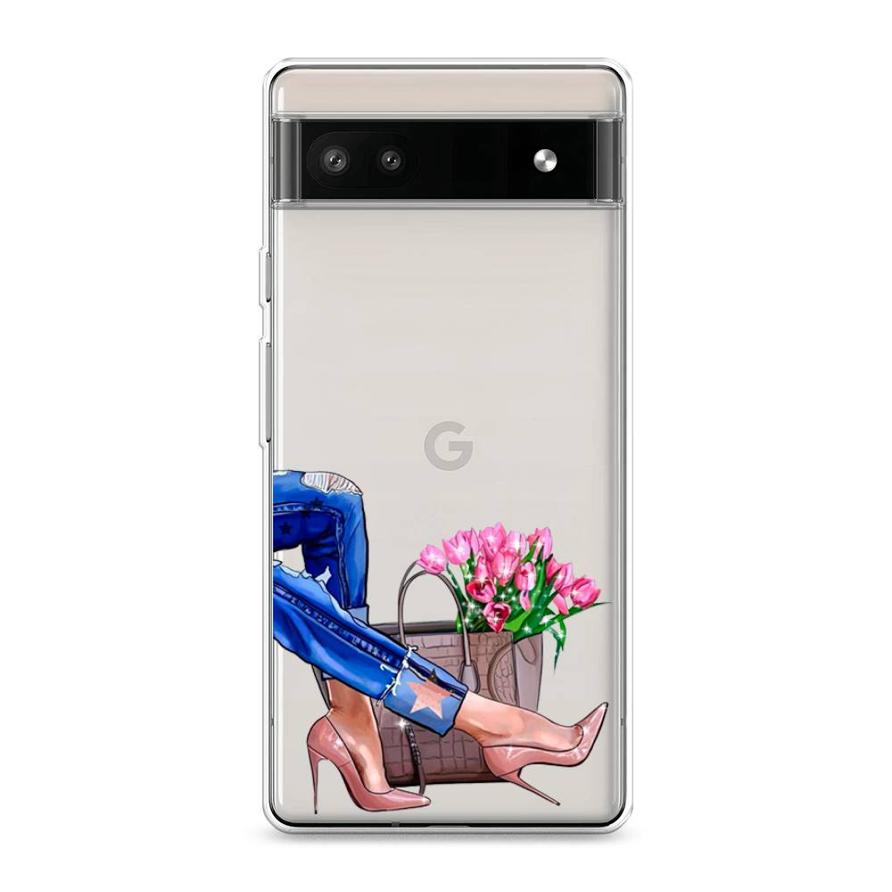 

Чехол Awog на Google Pixel 6A "Каблучки", Разноцветный, 271150-7