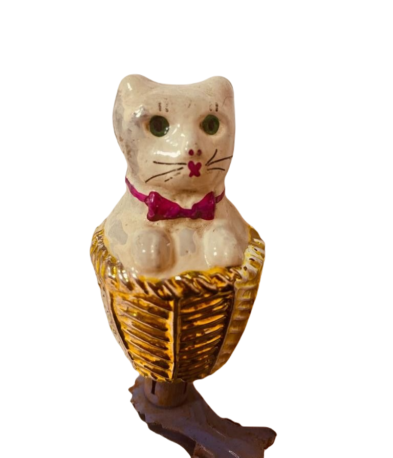 

Игрушка на елку Котенок в корзинке, Разноцветный, Игрушка на елку Котенок в корзинке