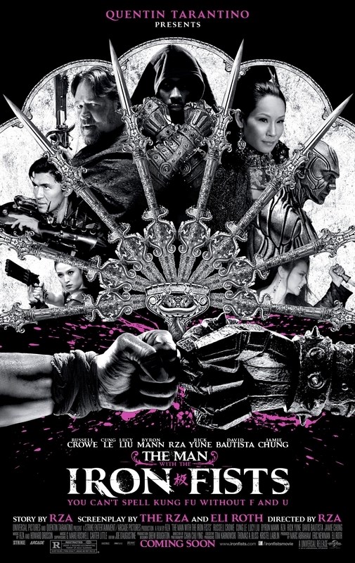 

Постер к фильму "Железный кулак" (The Man with the Iron Fists) 50x70 см