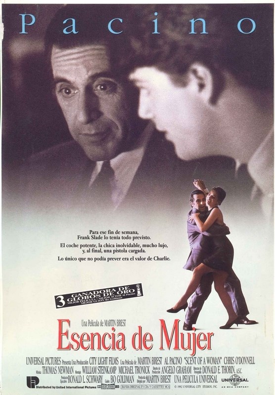 

Постер к фильму "Запах женщины" (Scent of a Woman) A3