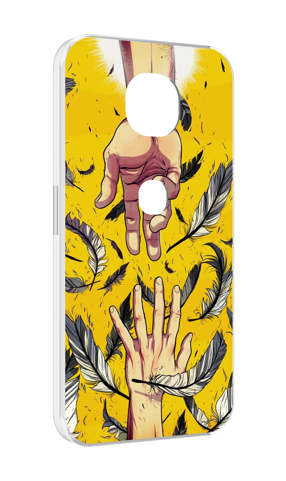 

Чехол MyPads рука-в-руку для Motorola Moto G5S (XT1799-2), Прозрачный, Tocco