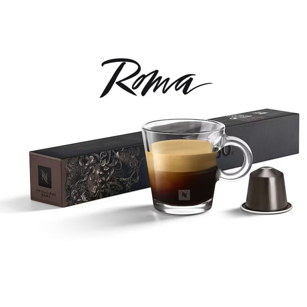 Кофе Nespresso Ispirazione Roma в капсулах 4,8 г х 10 шт