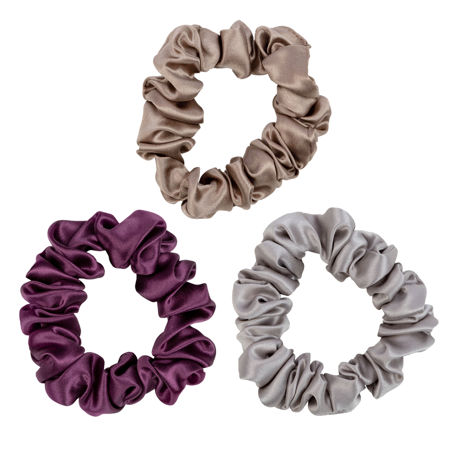 

Резинка женская Soft Box nab-rez-3-mal BRONZE/PURPLE/GREY, Silk nab-3m