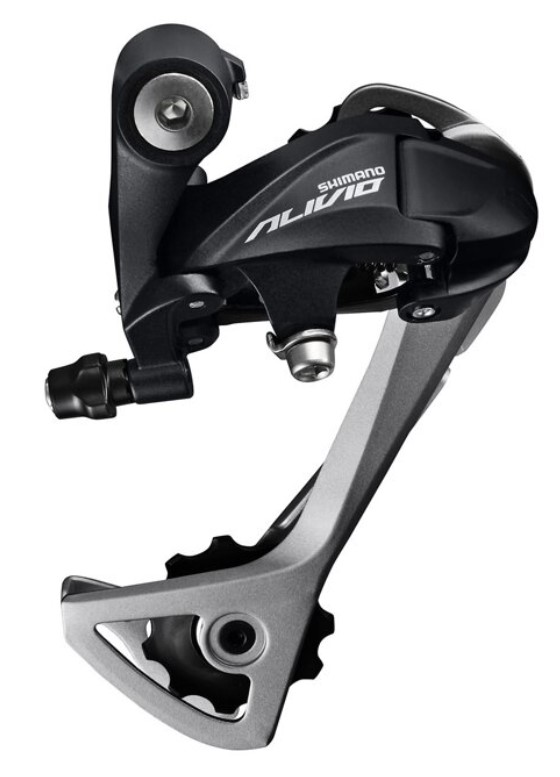 

Перек-ль задний Shimano Alivio, T4000, SGS, 9 ск., цв. черн., Черный, Alivio