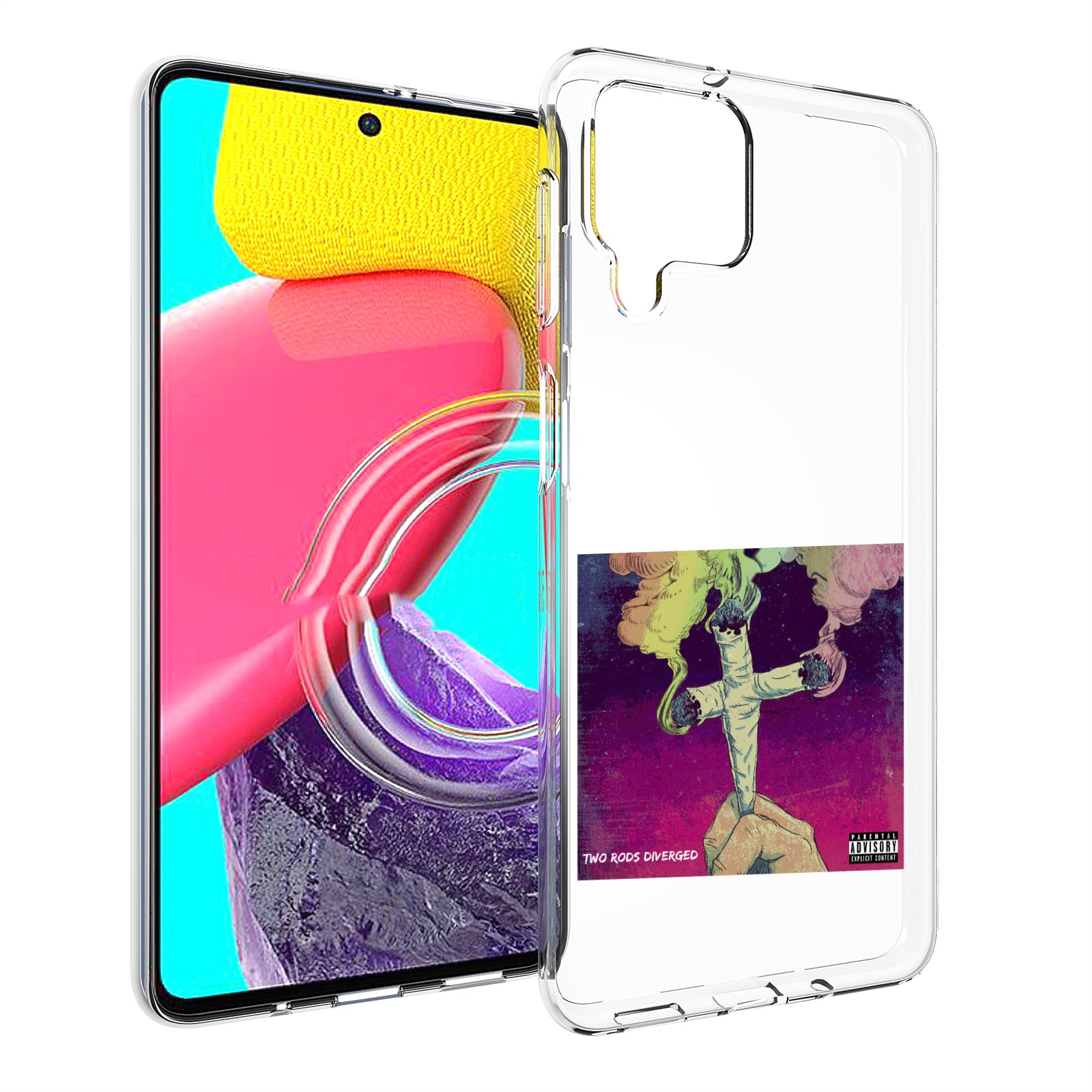 

Чехол Mypads Сигаретный Крест Для Samsung Galaxy M53 (Sm-M536), Прозрачный, Tocco