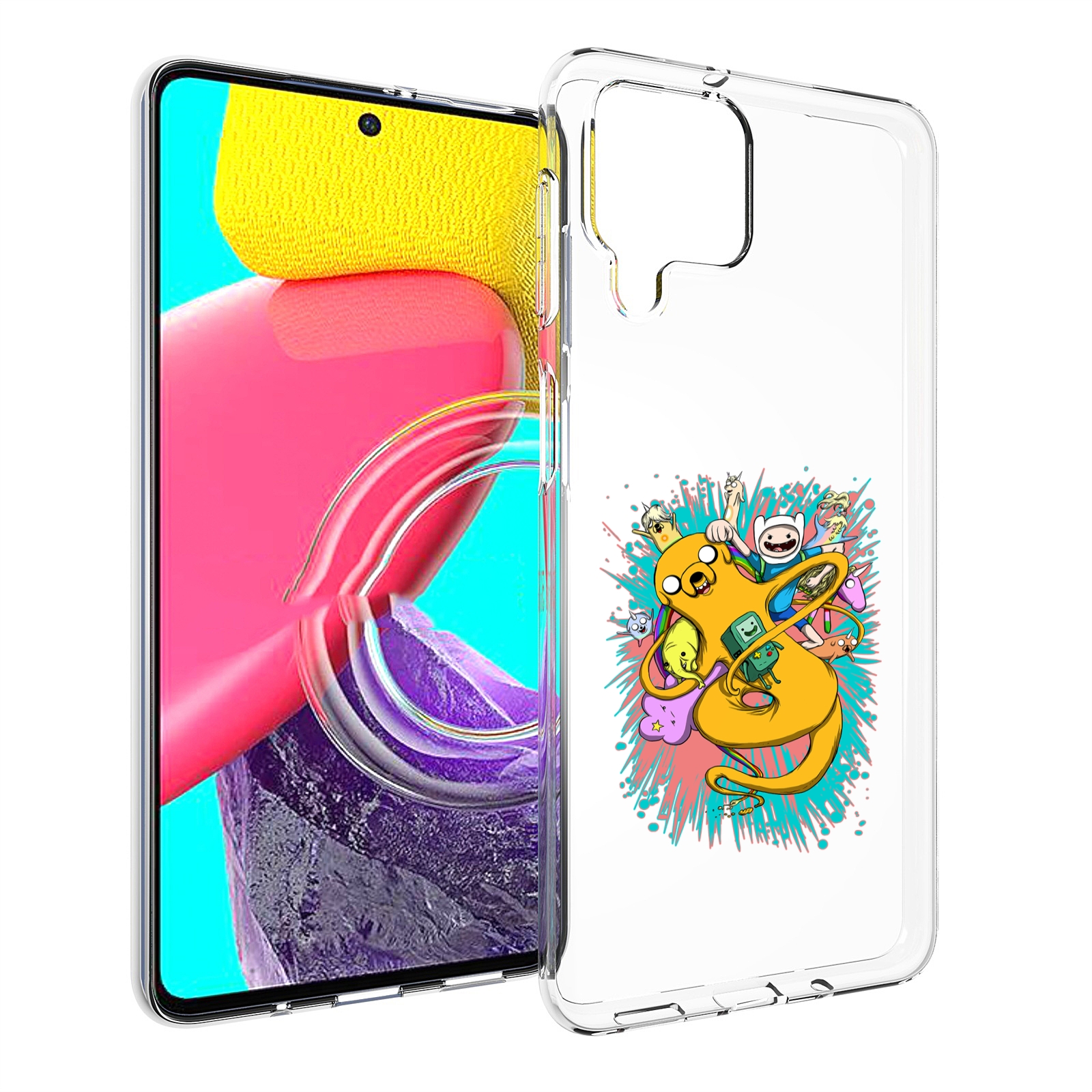 

Чехол Mypads Время Приключений Рисунок Для Samsung Galaxy M53 (Sm-M536), Прозрачный, Tocco