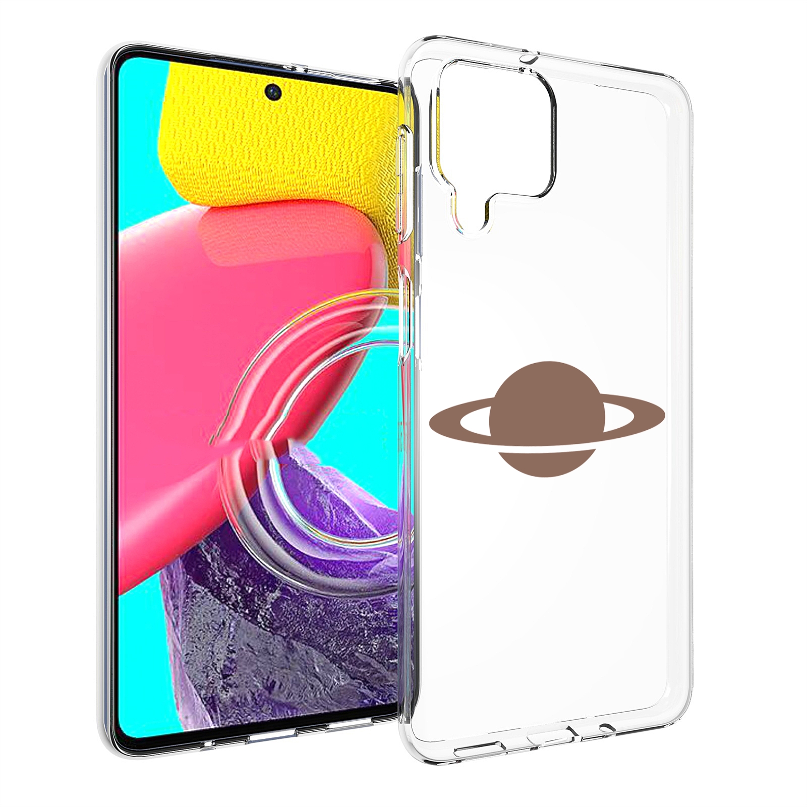 

Чехол Mypads Сатурн Для Samsung Galaxy M53 (Sm-M536), Прозрачный, Tocco