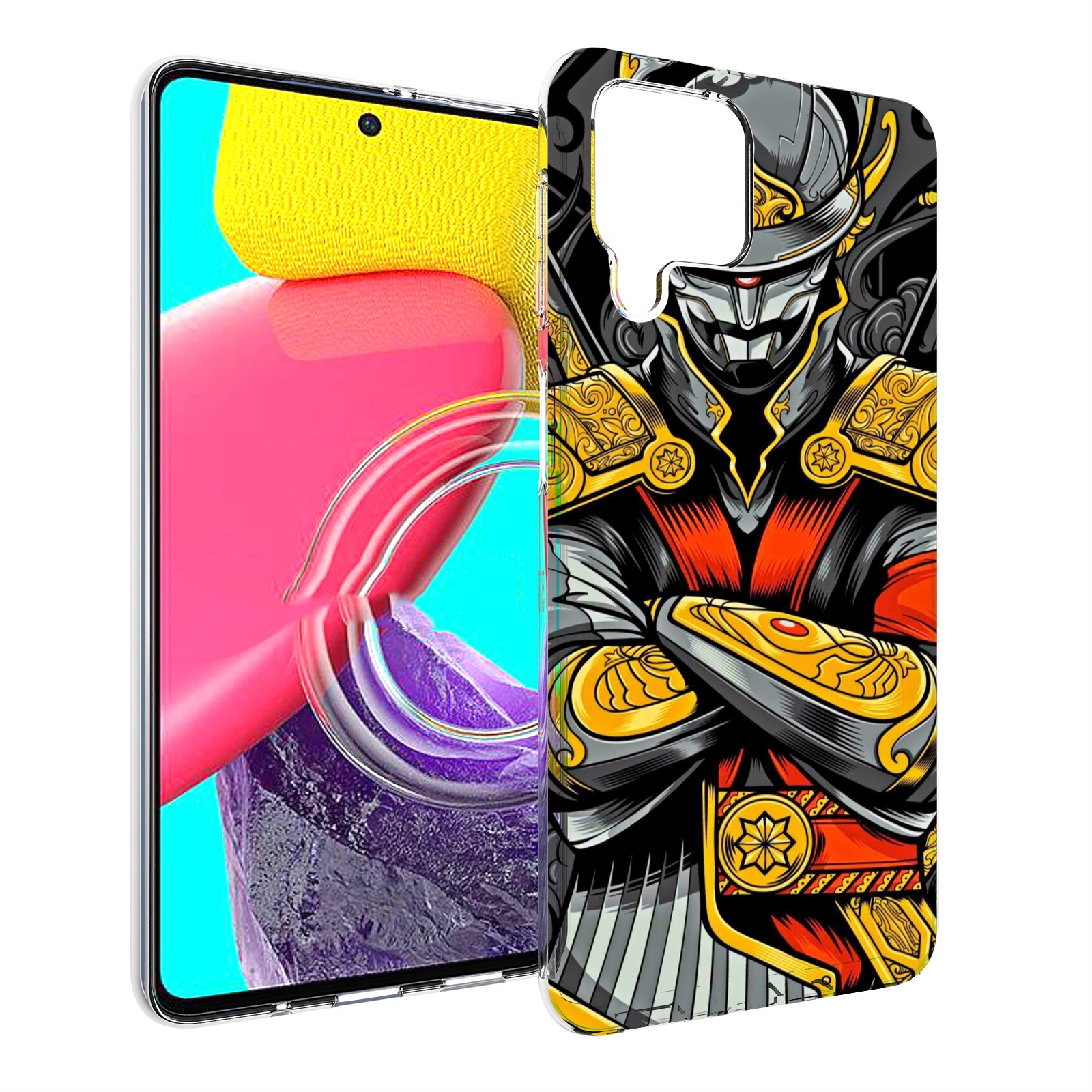 

Чехол Mypads Самурай Для Samsung Galaxy M53 (Sm-M536), Прозрачный, Tocco