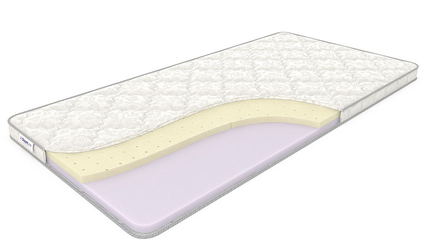 

Матрас корректирующий Дримлайн ППУ 30 + Латекс 30 80х210х6, Белый, ППУ 30 + Латекс 30