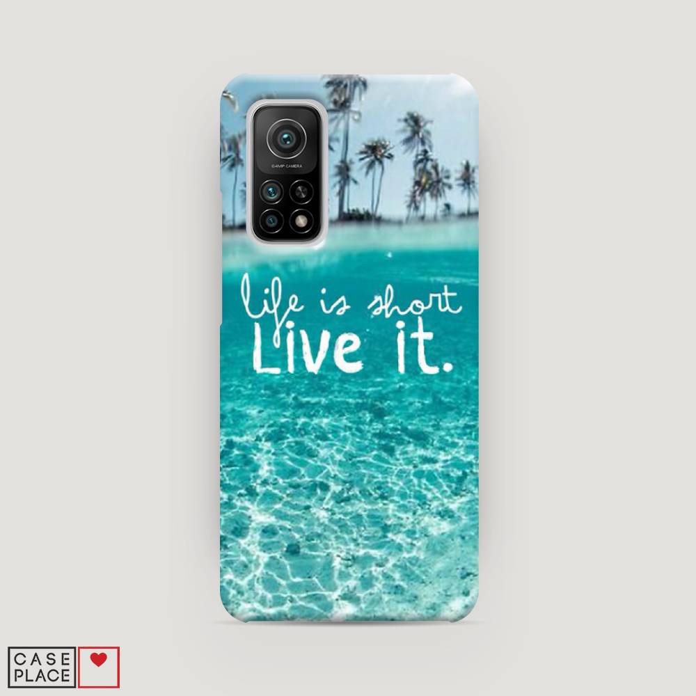 

Пластиковый чехол "Live it" на Xiaomi Mi 10T, 39320-5