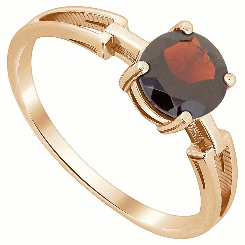 

Кольцо из серебра с гранатом р., LAZURIT-ONLINE 663202, 663202