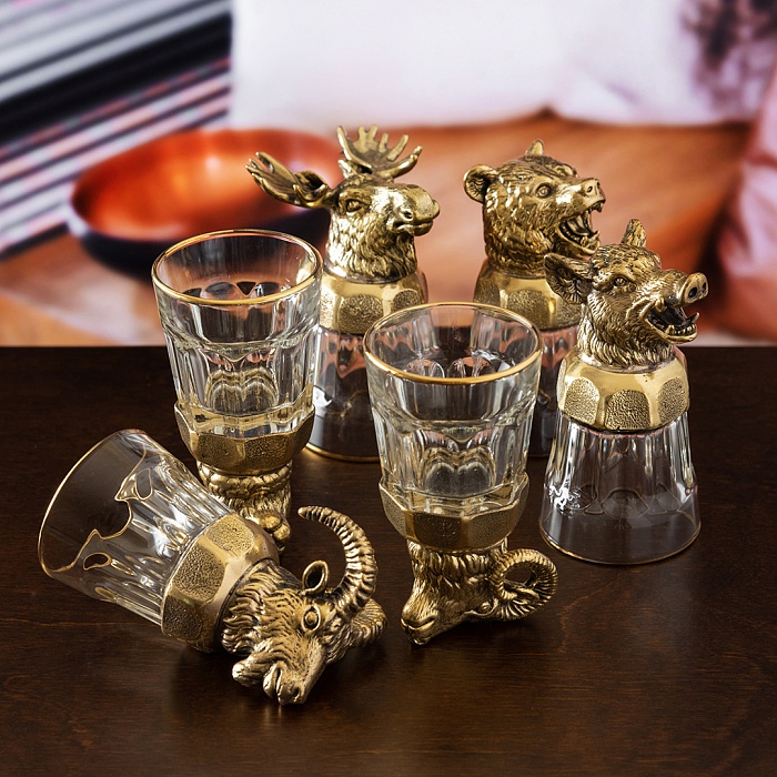 Набор стопок-перевертышей Меткий стрелок (в футляре)