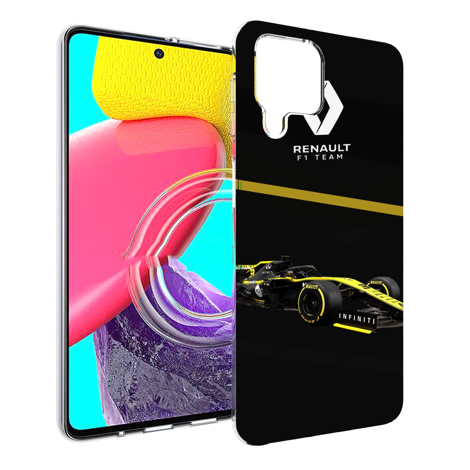 

Чехол Mypads Renault 2 Для Samsung Galaxy M53 (Sm-M536), Прозрачный, Tocco