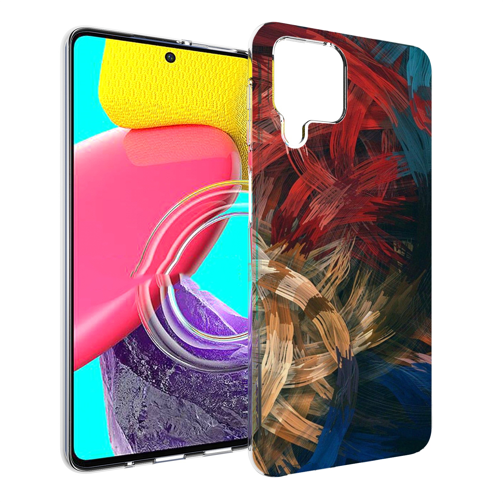 

Чехол Mypads Раскрашенная Медь Для Samsung Galaxy M53 (Sm-M536), Прозрачный, Tocco
