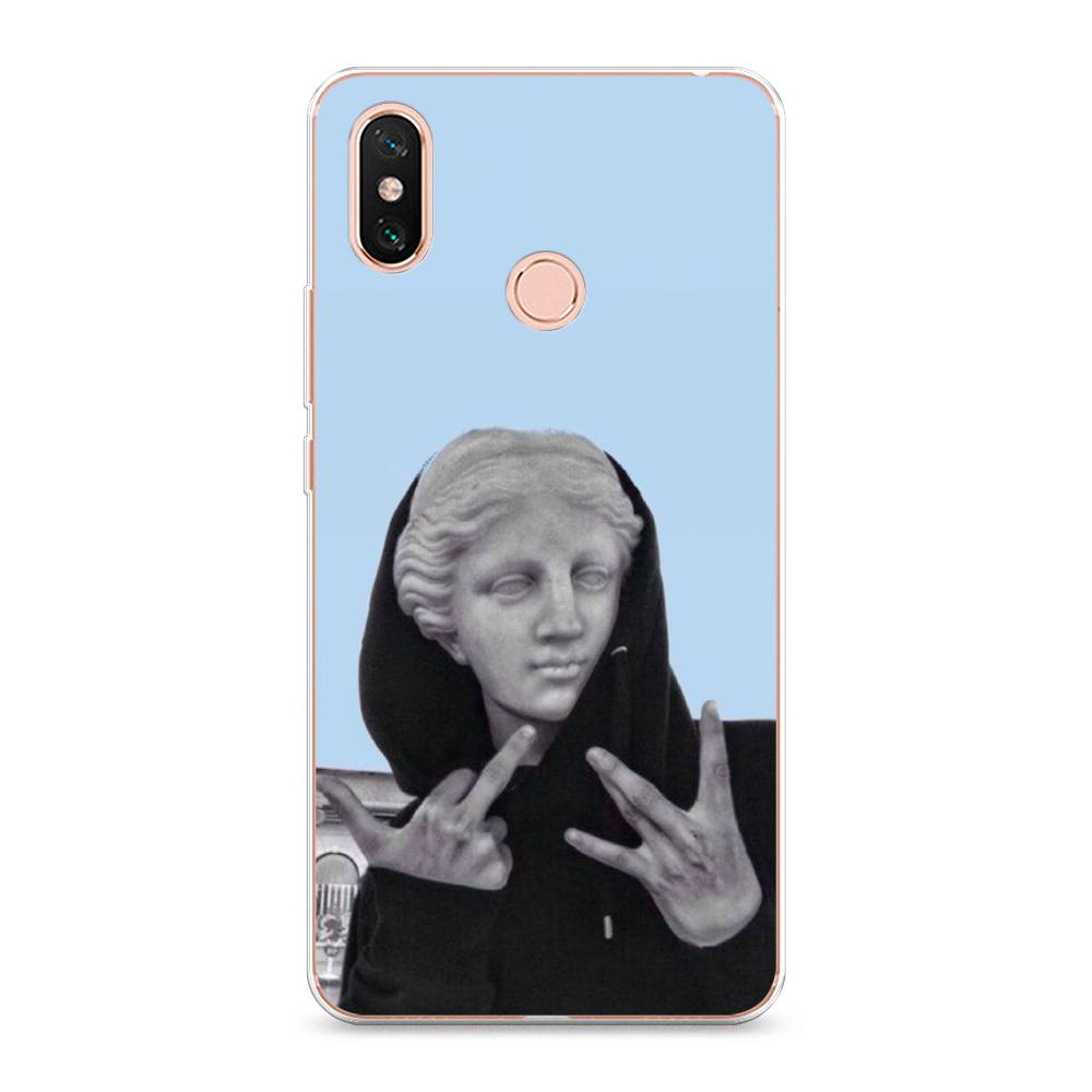 

Чехол Awog на Xiaomi Mi Max 3 "SWAG статуя", Разноцветный, 34350-9
