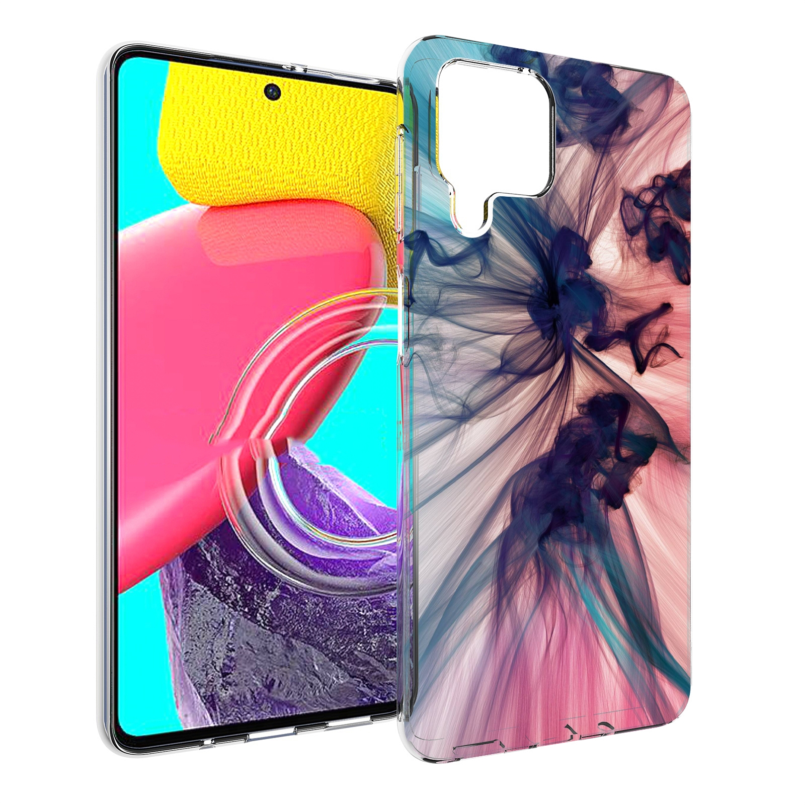 

Чехол Mypads Разноцветный Дым Для Samsung Galaxy M53 (Sm-M536), Прозрачный, Tocco