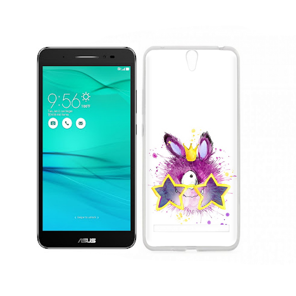 

Чехол MyPads Tocco для Asus ZenFone Go (ZB690KG) Шуршуля, Прозрачный, Tocco