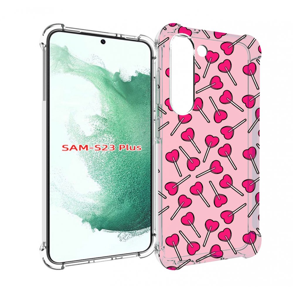 

Чехол MyPads много лединцов для Samsung Galaxy S23 Plus +, Прозрачный, Tocco