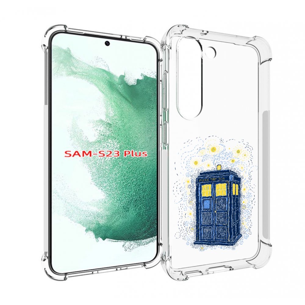Чехол MyPads будка рисунок для Samsung Galaxy S23 Plus +